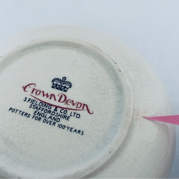 Crown Devon trinket box - Picture 9 of 11